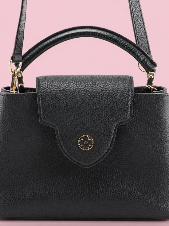 Louis Vuitton Handbags - Louis Vuitton Black Taurillon Capucines BB Bag